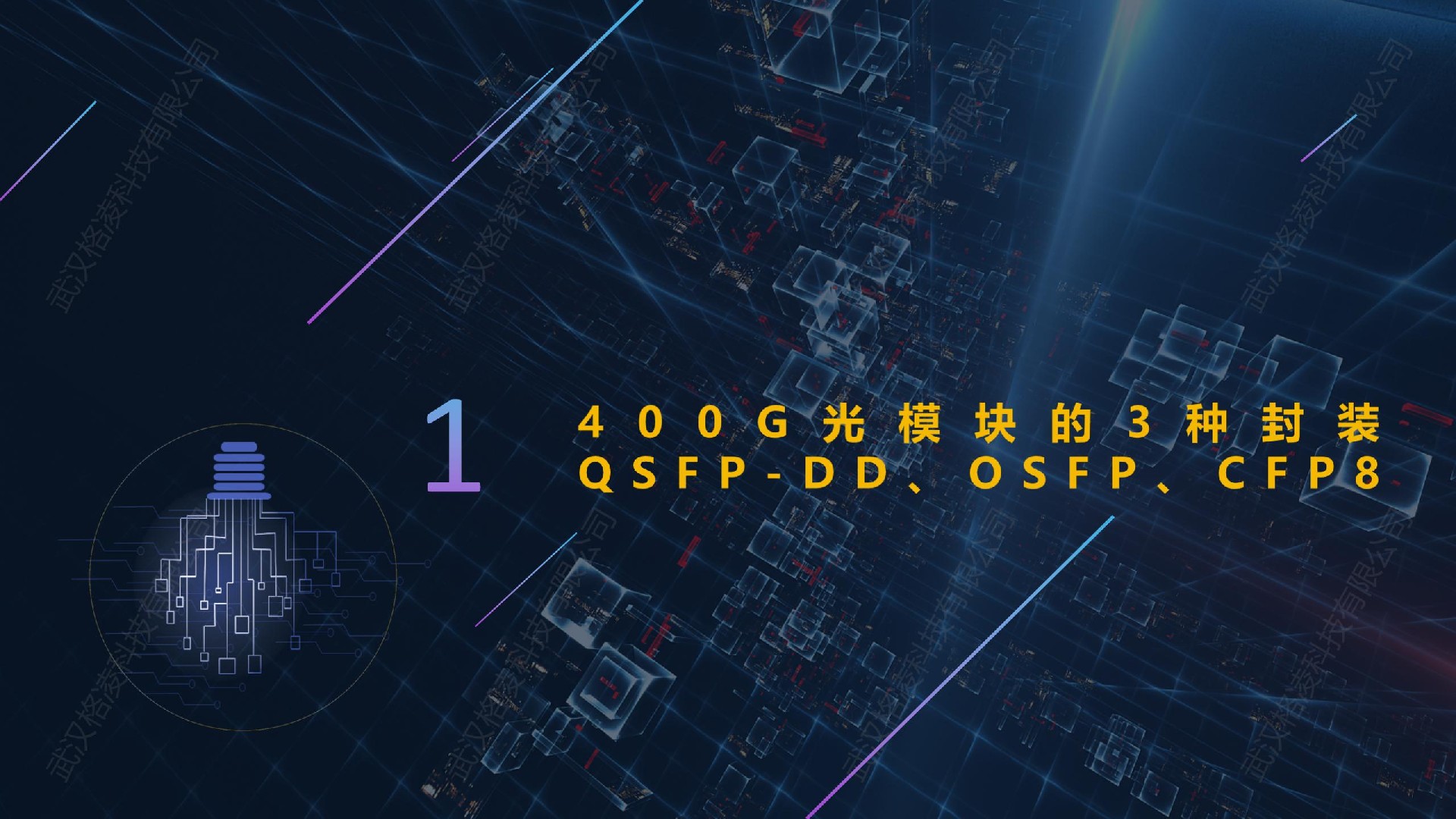 400G光模块的3种封装（QSFP-DD、OSFP、CFP8）